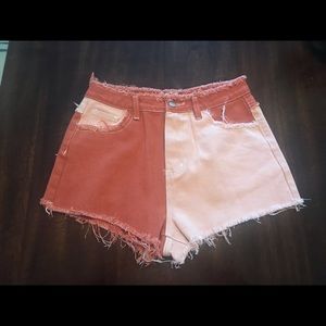 Shein denim shorts